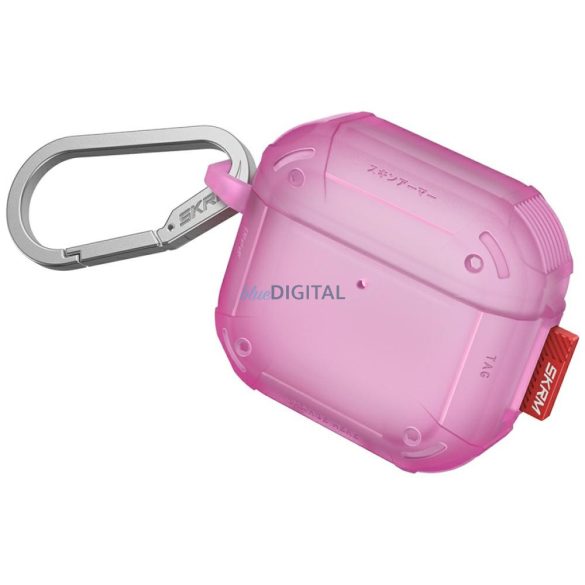 Skinarma Mecha CE tok AirPods 4 - rózsaszín