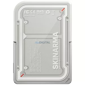 Skinarma Nexus Mecha mágneses állvánnyal ellátott powerbank, 5000 mAh, 20 W PD, USB-C, MagSafe, szürke