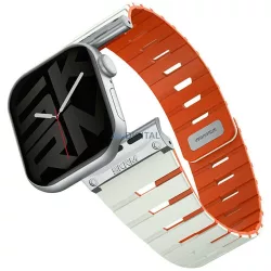   Skinarma Gemini karkötő Apple Watch     42/41/40 mm, átlátszó menta