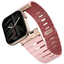   Skinarma Gemini karkötő Apple Watch     42/41/40 mm, rózsaszín