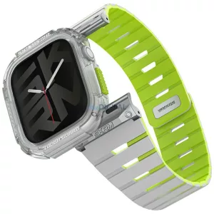 Skinarma Gemini karkötő + tok Apple Watch 42 mm-es modellhez, niteglow színben