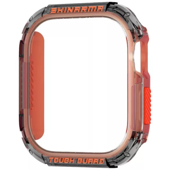 Skinarma Atom tok Apple Watch 46mm - szürke-narancssárga