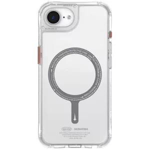 Skinarma Saido MagSafe-kompatibilis tok iPhone 16e - átlátszó