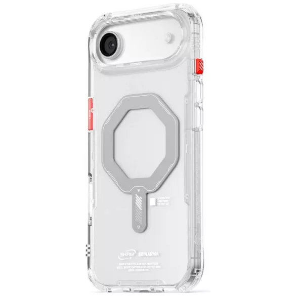 Skinarma Saido tok iPhone Air mágneses töltés Átlátszó