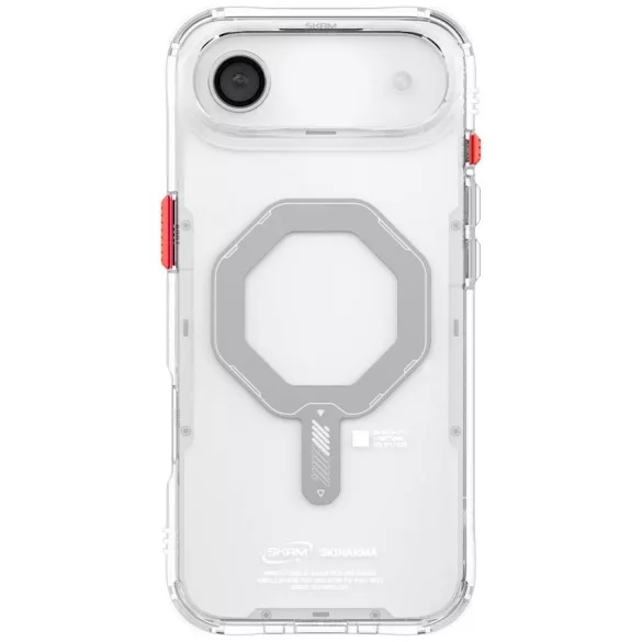 Skinarma Saido tok iPhone Air mágneses töltés Átlátszó