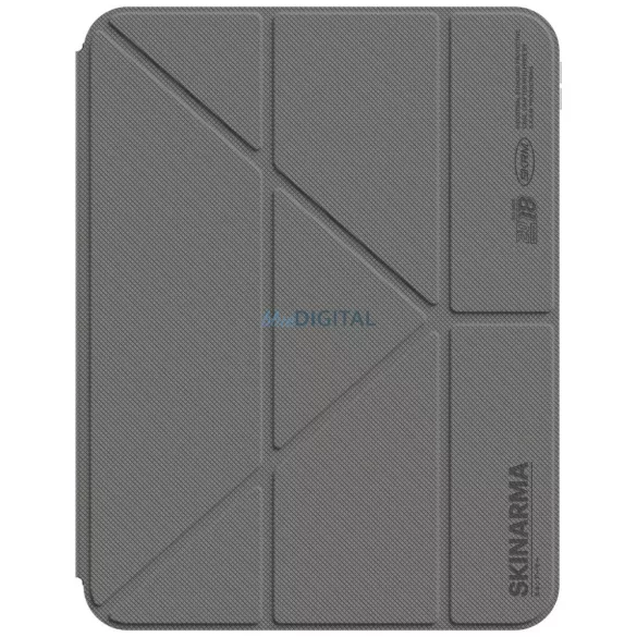 Skinarma Zeta tok iPad Air 11" (M2/M3/5. generáció/4. generáció) szürke