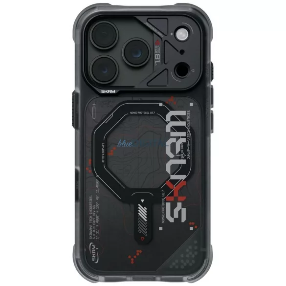 Skinarma Sonar MagSafe tok iPhone 18 Pro / 17 Pro - fekete