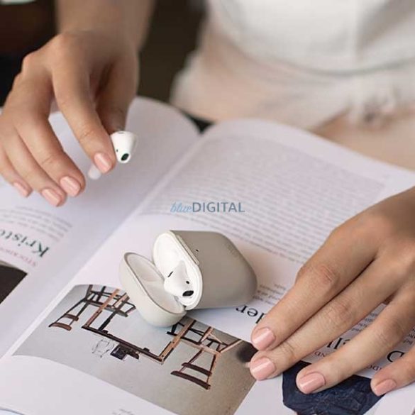 UNIQ Lino tok AirPods 1/2 - bézs