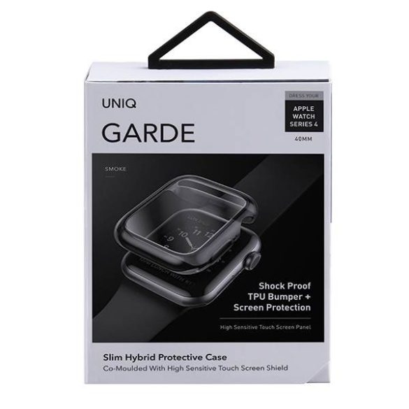 UNIQ etui Garde Apple Watch Series 4/5/6/SE/SE2 40mm. szürke tok