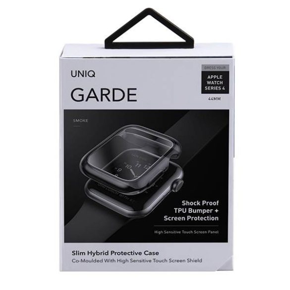 UNIQ etui Garde Apple Watch Series 4/5/6/SE/SE2 44mm. szürke tok