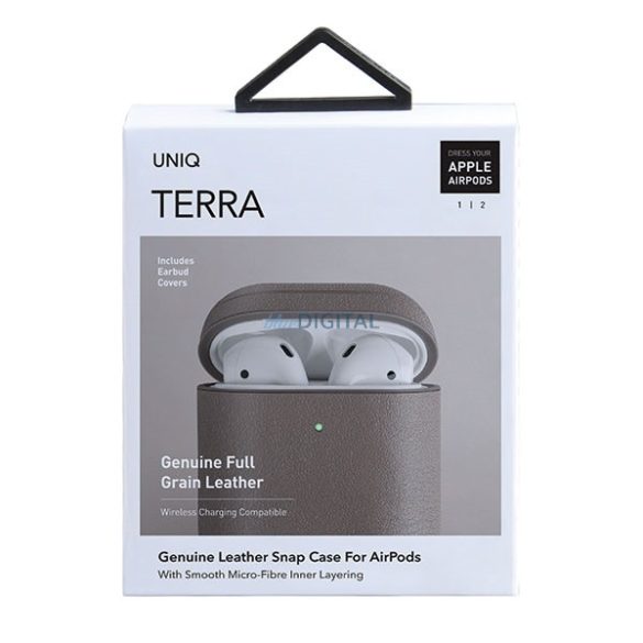 UNIQ Terra tok AirPods 1/2 - bézs