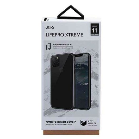 UNIQ etui LifePro Xtreme iPhone 11 Pro Max fekete tok