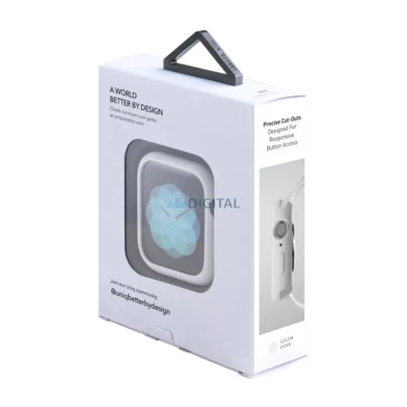 UNIQ Lino tok Apple Watch 40mm - fehér