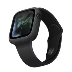 UNIQ Lino tok Apple Watch 44mm - sötétszürke