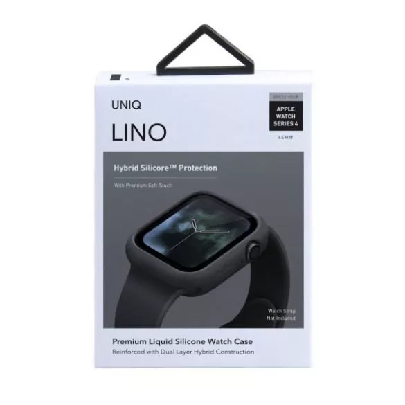 UNIQ Lino tok Apple Watch 44mm - sötétszürke