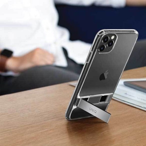 UNIQ Tok Cabrio iPhone 11 Pro szürke tok