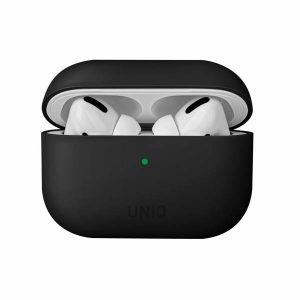 UNIQ Tok Lino AirPods Pro szilikon fekete tok