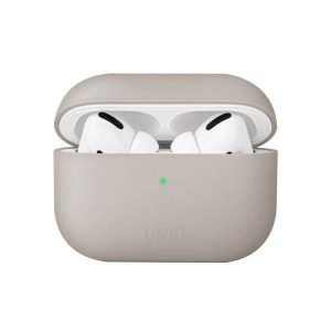 UNIQ Tok Lino AirPods Pro szilikon bézs/elefántcsont színű tok