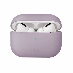 UNIQ Tok Lino AirPods Pro szilikon lila szilikon tok