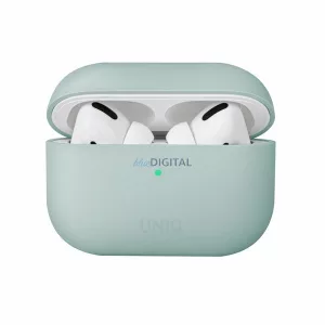 UNIQ Tok Lino AirPods Pro szilikon menta zöld tok
