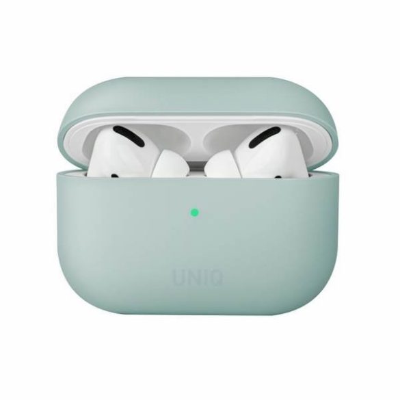 UNIQ Tok Lino AirPods Pro szilikon menta zöld tok