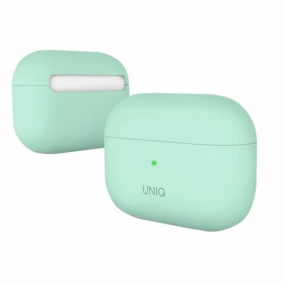 UNIQ Tok Lino AirPods Pro szilikon menta zöld tok