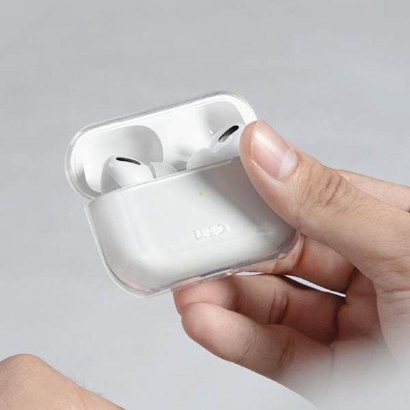 UNIQ Tok Glase AirPods Pro átlátszó tok