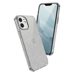 UNIQ Tok LifePro Tinsel iPhone 12 mini 5,4" átlátszó tok