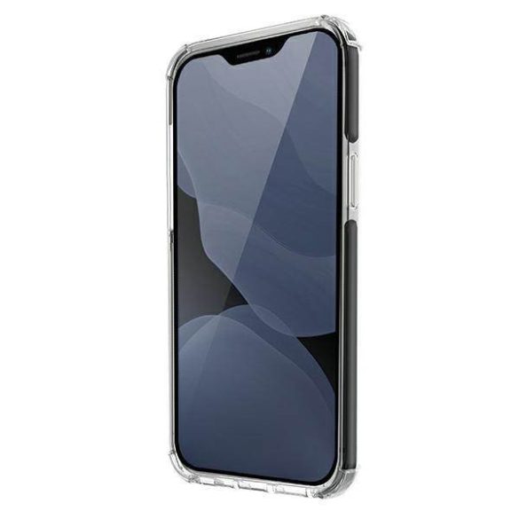 UNIQ Tok Combat iPhone 12 Pro Max 6,7" fekete szénszálas tok