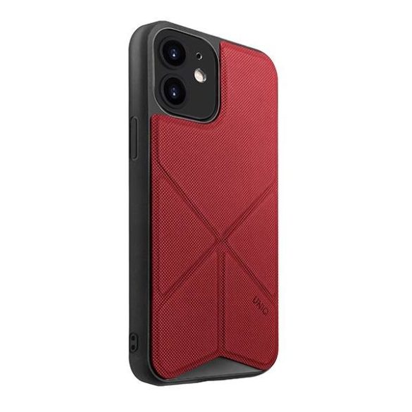 UNIQ Tok Transforma iPhone 12 mini 5,4" korall piros tok