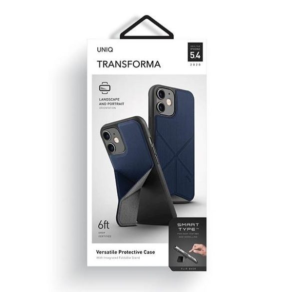 UNIQ Tok Transforma iPhone 12 mini 5,4" kék tok