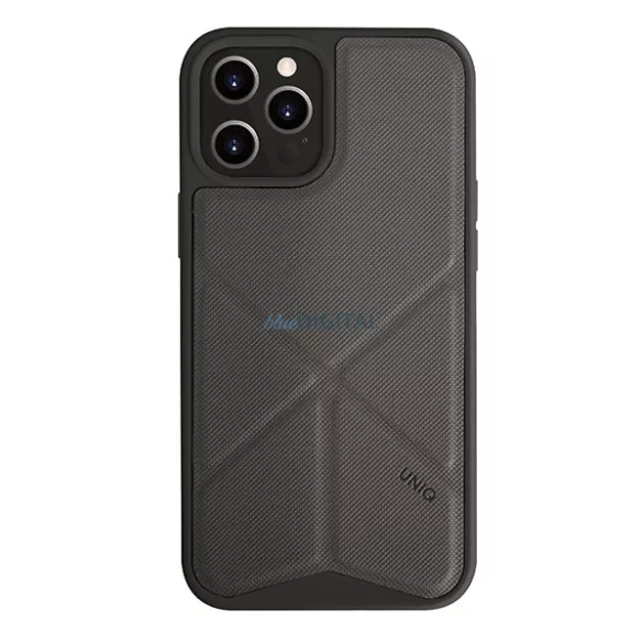 UNIQ Tok Transforma iPhone 12 Pro Max 6,5" szürke tok