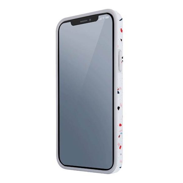 UNIQ Tok Coehl Terrazzo iPhone 12/12 Pro 6,1" fehér tok