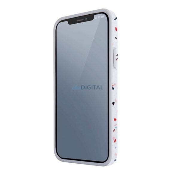 UNIQ Coehl Terrazzo tok iPhone 12 Pro Max - fehér