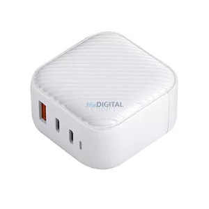 UNIQ Verge Pro GaN töltő 66W USB-C - felhőfehér