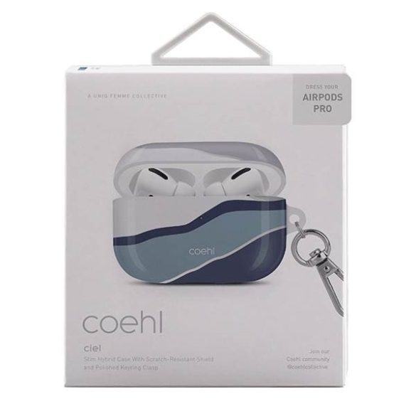 UNIQ Tok Coehl Ciel Ciel AirPods Pro kék tok