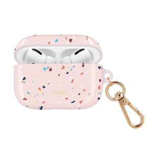 UNIQ Tok Coehl Terrazzo AirPods Pro rószaszín tok