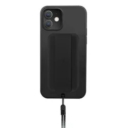   UNIQ Tok Heldro iPhone 12 mini 5,4" fekete antimikrobiális tok