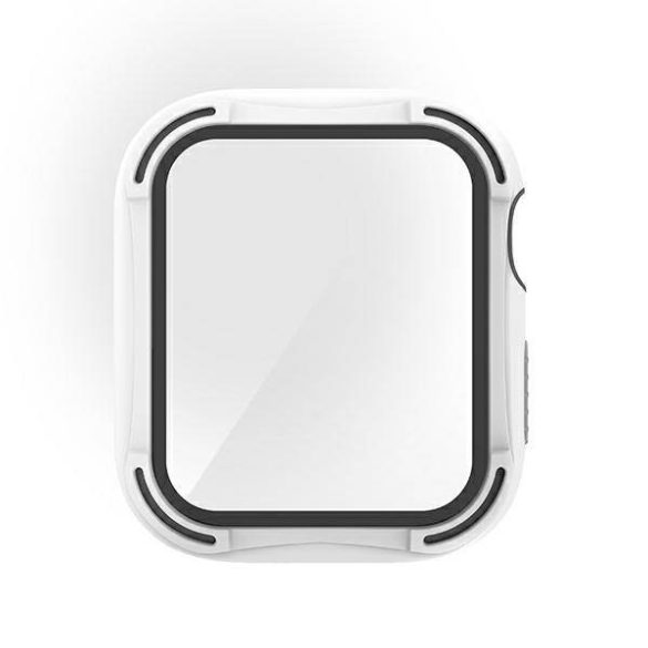 UNIQ Tok Torres Apple Watch Series 4/5/6/SE 40mm. védőfólia fehér kerettel