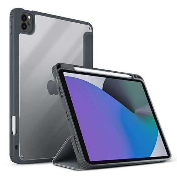 UNIQ Tok Moven iPad Pro 11" (2021/2020) antimikrobiális szürke tok