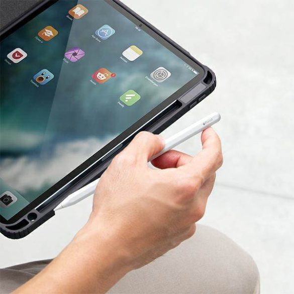 UNIQ Tok Moven iPad Pro 11" (2021/2020) antimikrobiális szürke tok