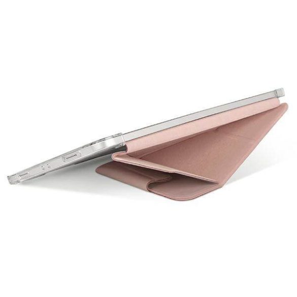 UNIQ Tok Camden iPad Pro 11" (2021) rózsaszín antimikrobiális tok