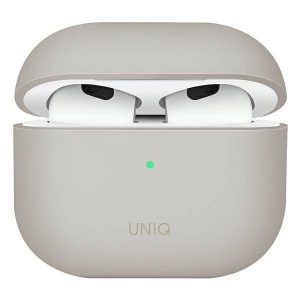 UNIQ Tok Lino AirPods 3 gen. szilikon bézs tok