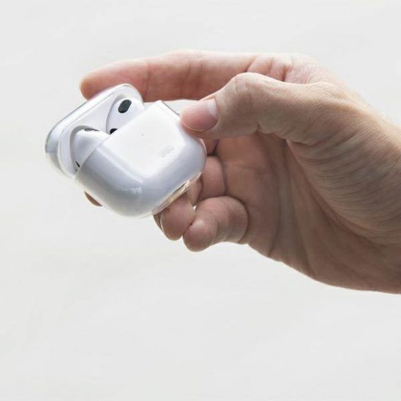 UNIQ Tok Glase AirPods 3 átlátszó tok