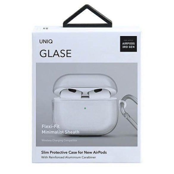 UNIQ Tok Glase AirPods 3 átlátszó tok