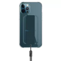   UNIQ Tok Heldro iPhone 12/12 Pro 6,1" átlátszó antimikrobiális tok