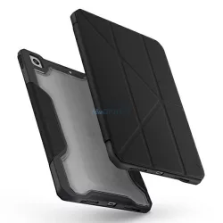   UNIQ Tok Trexa iPad 10.2" 2021/2020/ 2019 antimikrobiális fekete tok