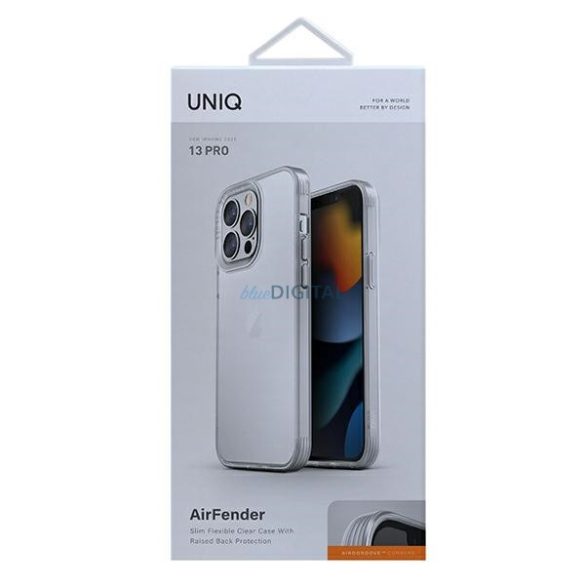 UNIQ Air Fender tok iPhone 13/13 Pro - átlátszó