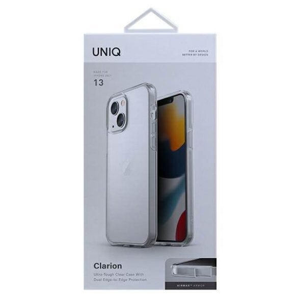 UNIQ etui Clarion iPhone 13 / 14 / 15 6,1" fényes átlátszó tok