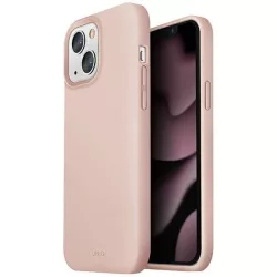 UNIQ etui Lino iPhone 13 6,1" rózsaszín tok